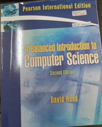 Balanced Introduction To Computer Science
