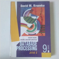 Image of dasar dasar desain, dan implementasi database processing