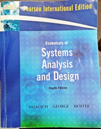 Image of Essentials of System Analysis and Design