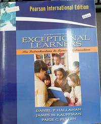 Exceptional learners : an introduction to special education