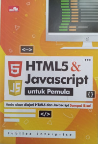 Image of HTML5 & Javascript Untuk Pemula