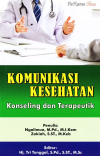 Image of Komunikasi kesehatan: konseling dan terapeutik