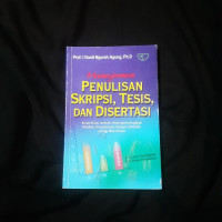 Image of Manajemen penulisan skripsi, tesis, dan disertasi