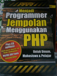 Image of Menjadi programmer jempolan menggunakan PHP
