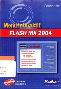 Image of menu interaktif flash mx 2004