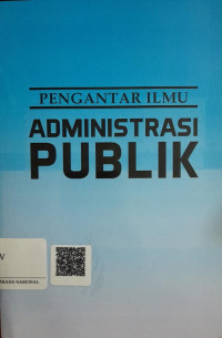 Image of Pengantar ilmu administrasi publik
