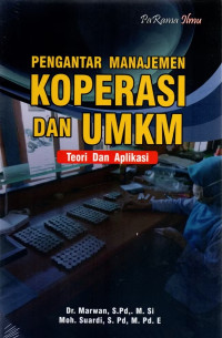 Image of Pengantar manajemen koperasi dan UMKM: Teori dan aplikasi