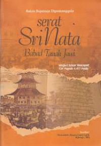 Image of Serat sri nata babad tanah jawi
